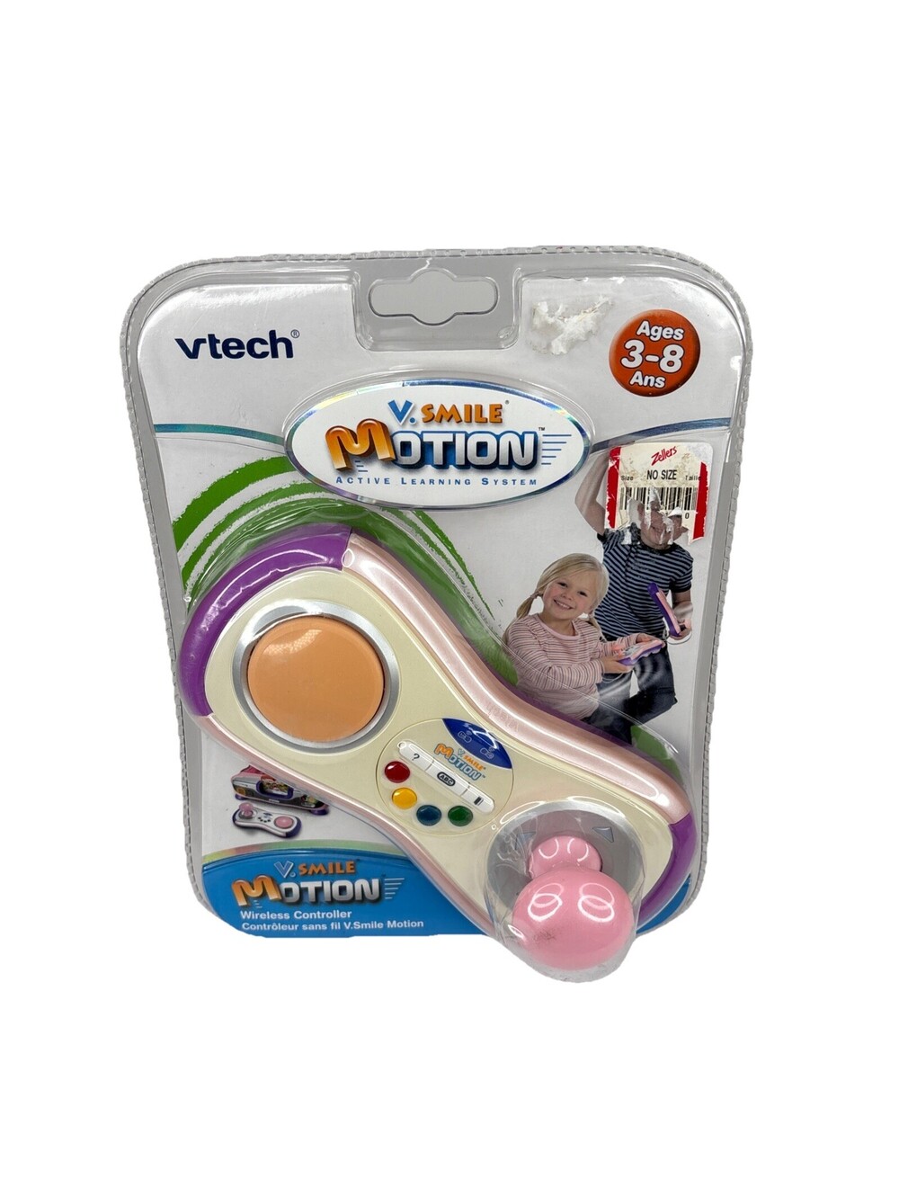 Vtech V Smile Controller Rare Pink Motion Active Wireless Learning System New